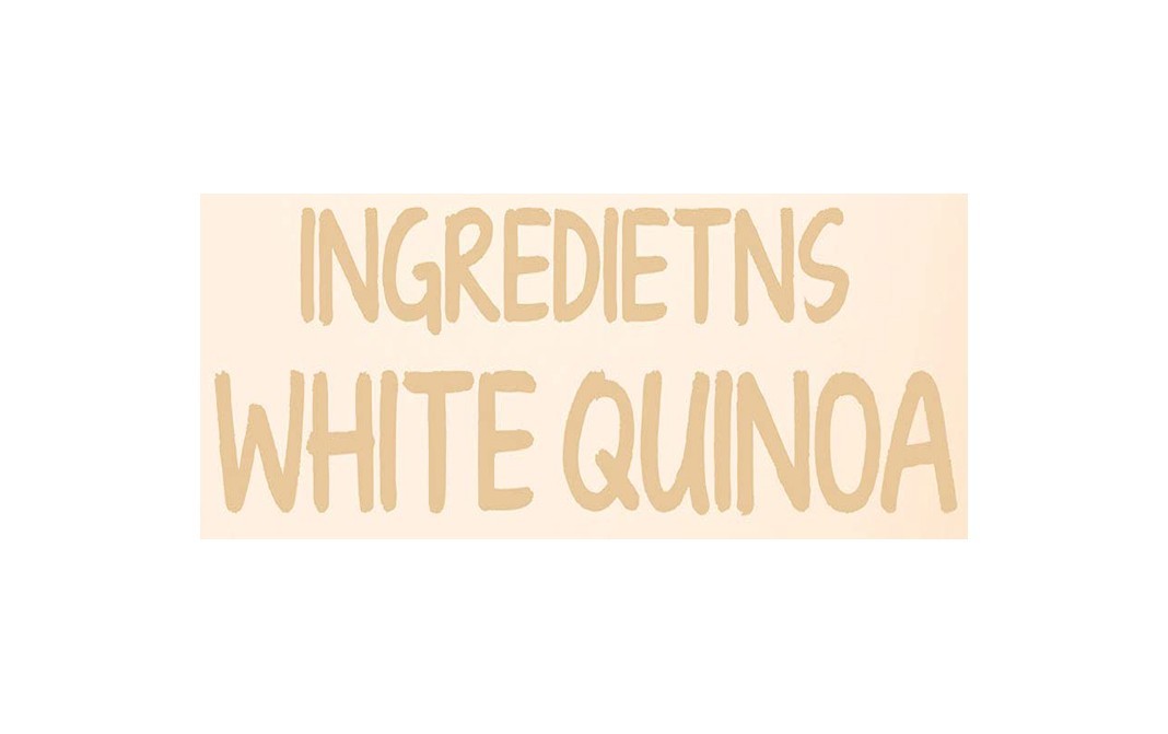 Orgabite White Quinoa    Pack  500 grams